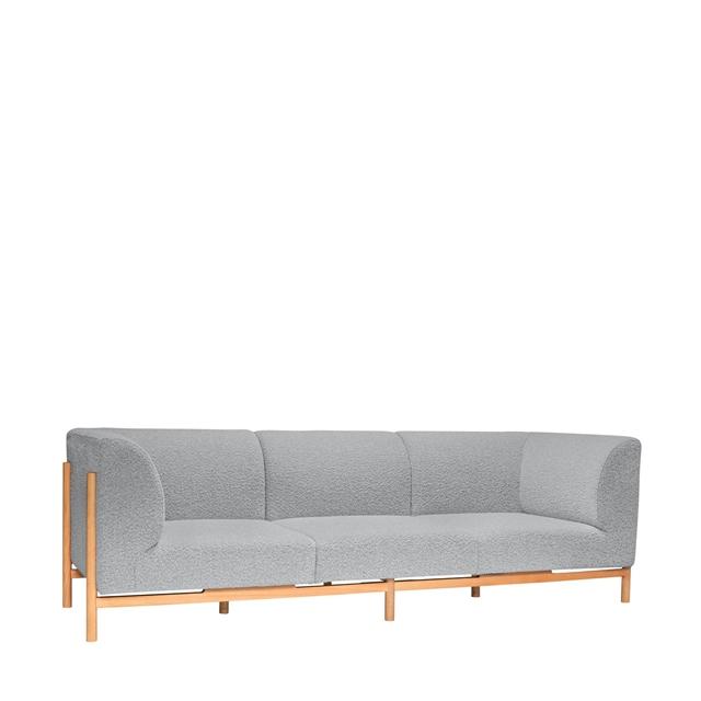 Hübsch Moment Sofa - Stor Grå Natur til dit hjem