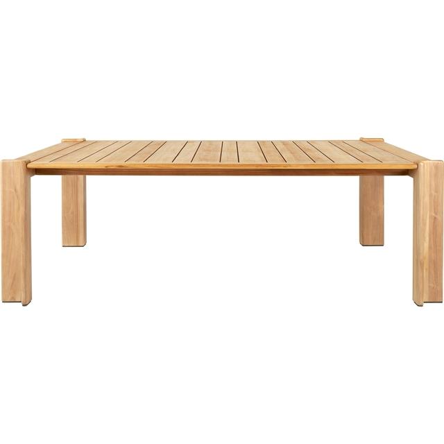 Gubi Atmosfera Teaktræ Bord - Minimalistisk Design