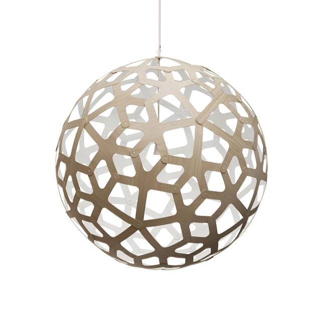 David Trubridge Coral Pendel Ø120 cm - Hvid Belysning