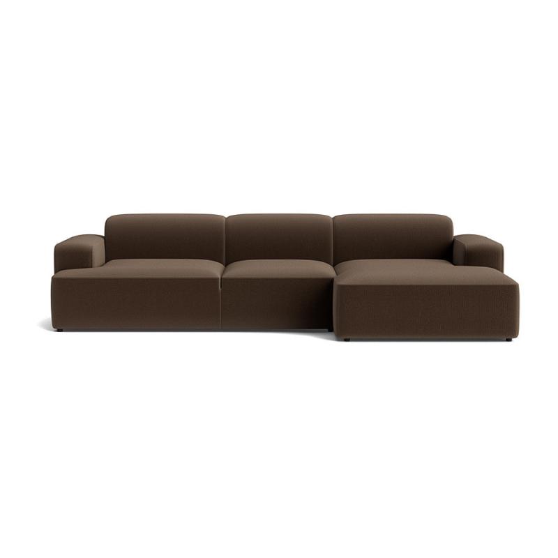 Madrid Chaiselong Sofa Højrevendt - Elegant Fløjl