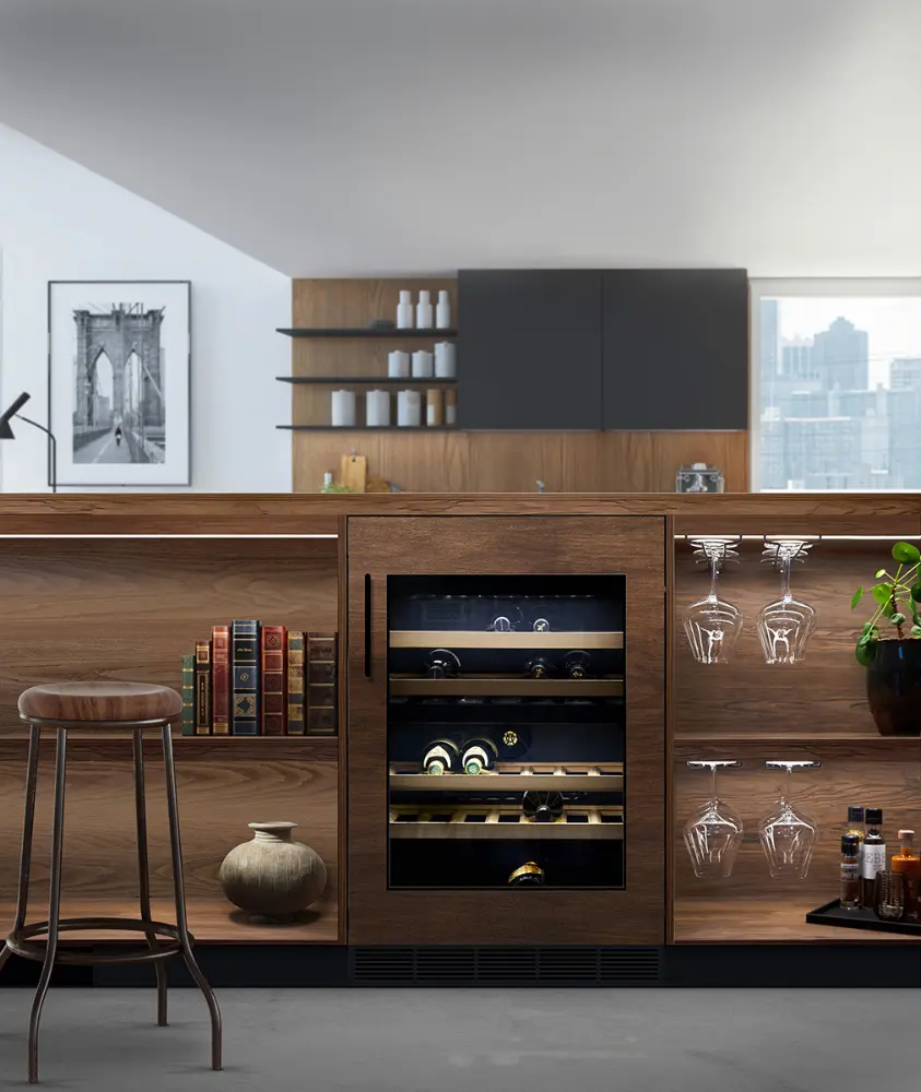 Witt Wine Wu6082h-2p39 Vinskab med 2 Zoner