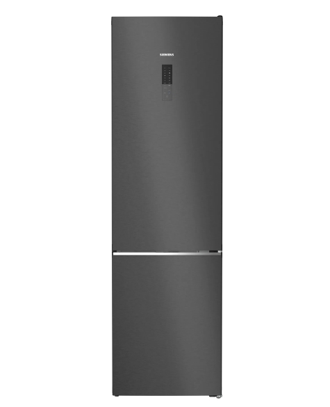 Køle- og fryseskab i blacksteel fra Siemens IQ500