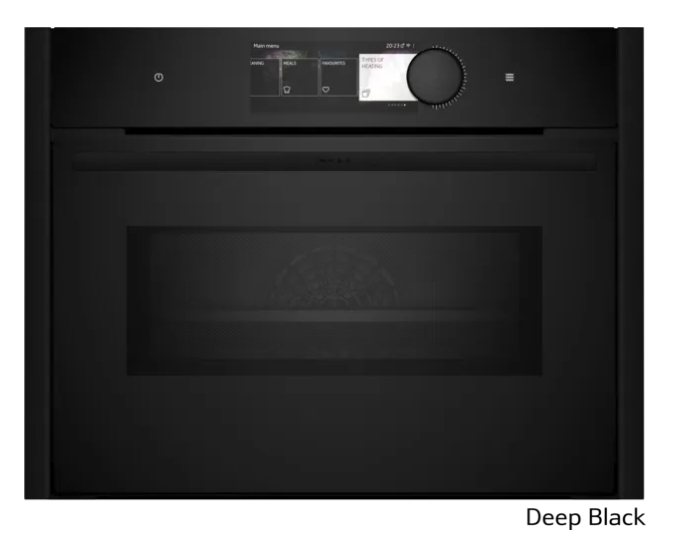 Kompaktovn med Mikro - Neff N90 Deep Black Design