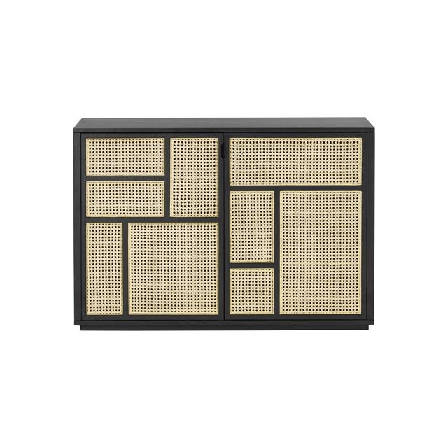 Design House Stockholm Air Skab i Sort - Elegant Rattan Design