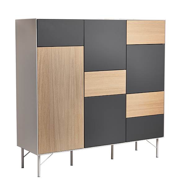 Edge by Hammel Highboard med Låger og Skuffer