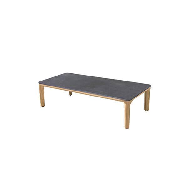 Cane-line Aspect Sofabord - Teak Stel, Fossil Sort 120x60 cm