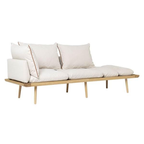 Umage Lounge Around 3-personers Sofa - Hvid Sand