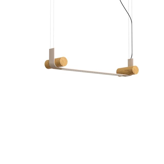 Tooy Nastro Pendel i Eggshell Asketræ - Elegant Design