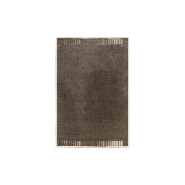 Audo Duomo Gulvtæppe 270x270 i Marmorgrå - Tilbud!