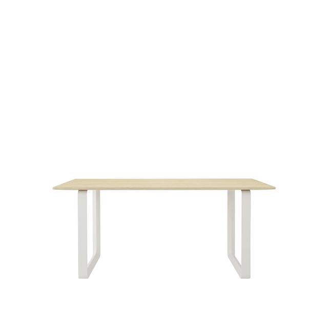 Muuto 70 70 Spisebord - Egetræfiner Hvid, Elegant Design