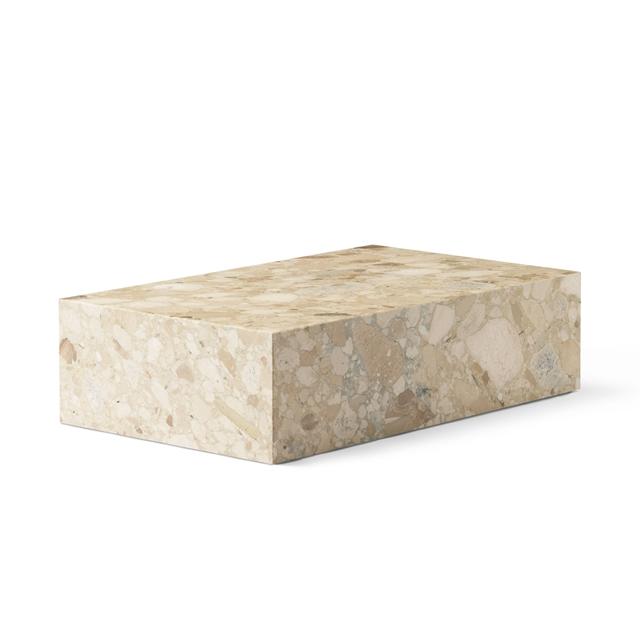 Audo Plinth Sofabord i Kunis Breccia Marmor