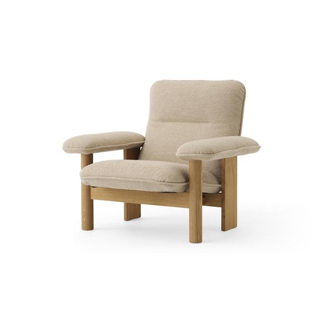 Audo Brasilia Lænestol i Bouclé - Elegant Design