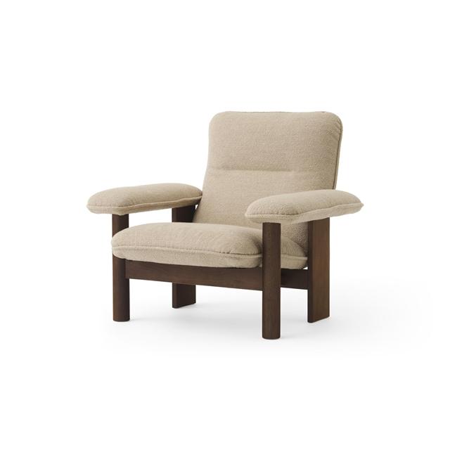 Audo Brasilia Mørk Bouclé Lænestol - Skandinavisk Design