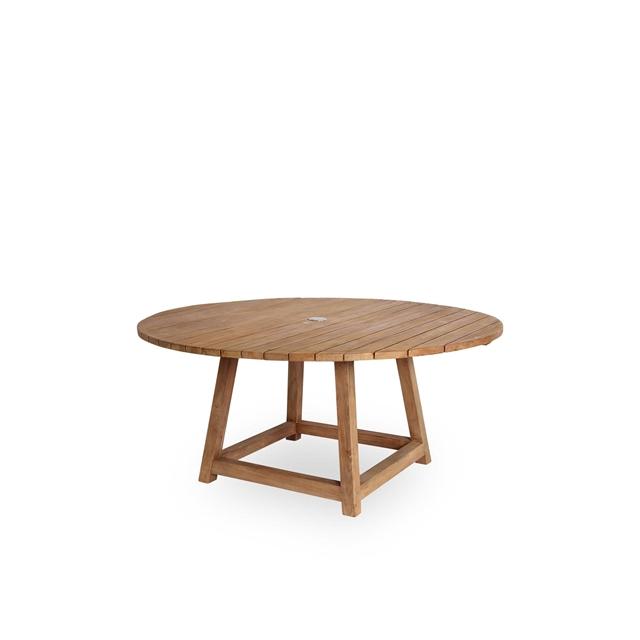 Sika-design George Teak Havebord Ø160 cm - Kvalitet og Stil