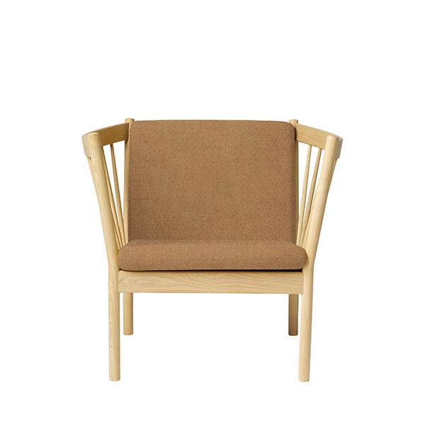 FDB J146 Lænestol i Lakeret Brun - Dansk Design