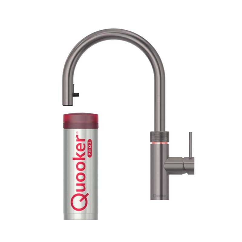 Quooker Flex Pro3 - Gun Metal til køkkenet