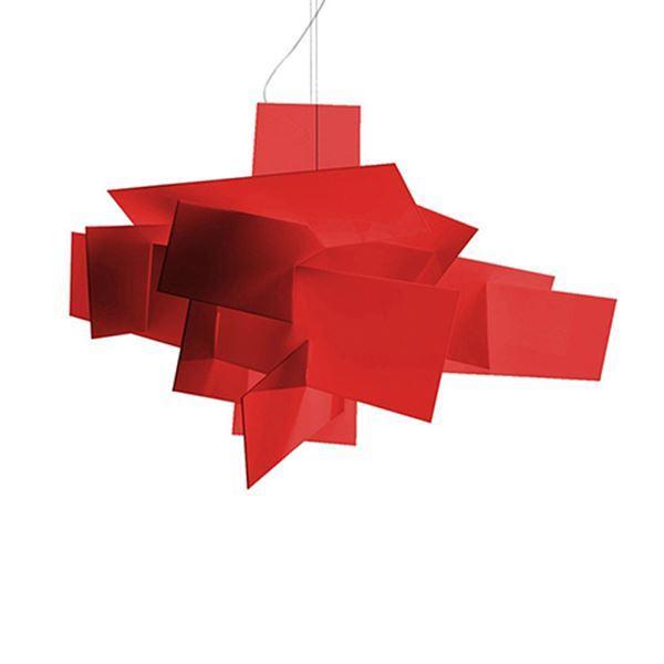 Foscarini Big Bang LED Pendel i Rød - Unik Belysning