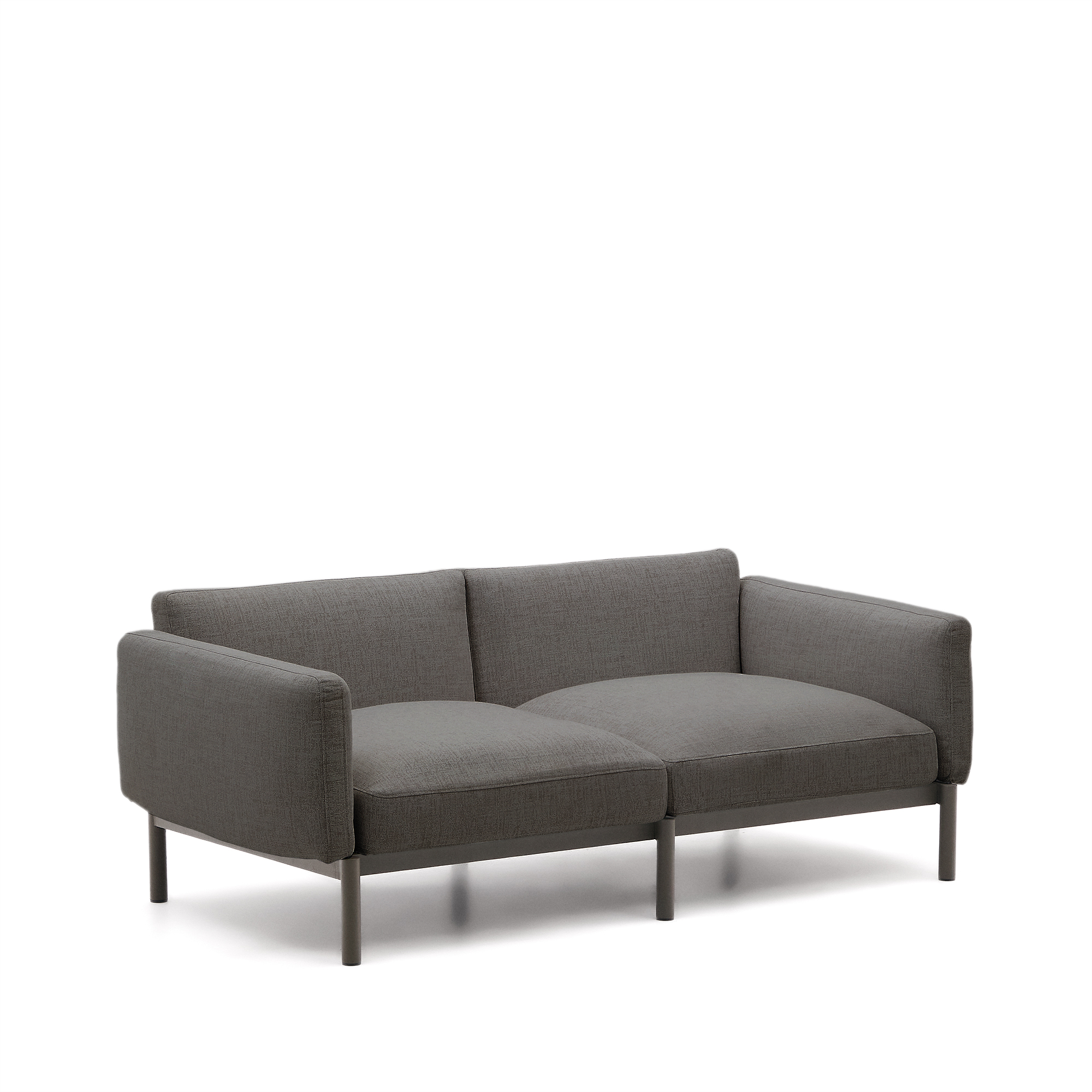 Laforma Sorells Udendørs Modulsofa - Grå Aluminium 201 cm