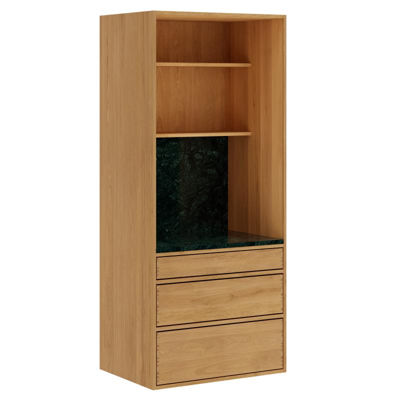 80 cm Just Wood Push Baristaskab - Fantastisk tilbud!