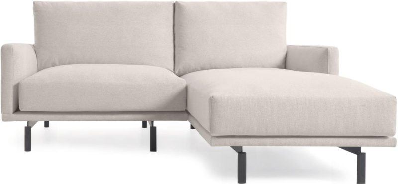 Galene Chaiselong Sofa i Beige - Højrevendt Design
