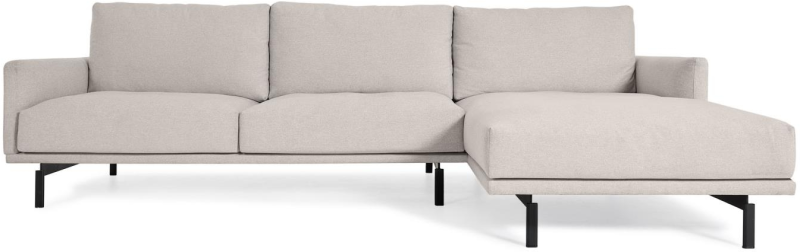 Galene Højrevendt Chaiselong Sofa i Beige - Elegance til Stuen