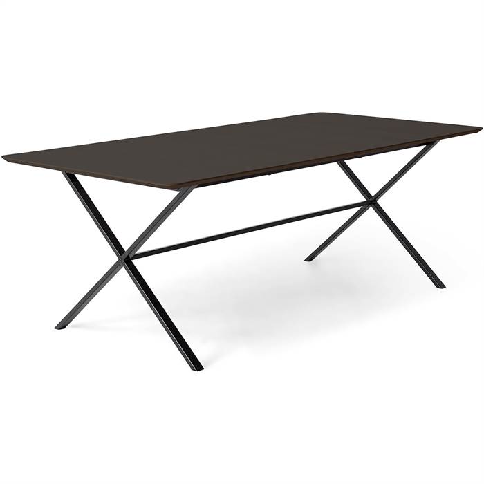 Meza By Hammel Rundt Spisebord 165 cm - Sort Laminat