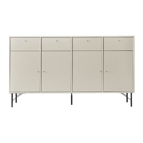Mistral Skænk i Beige – Elegant Opbevaringsløsning