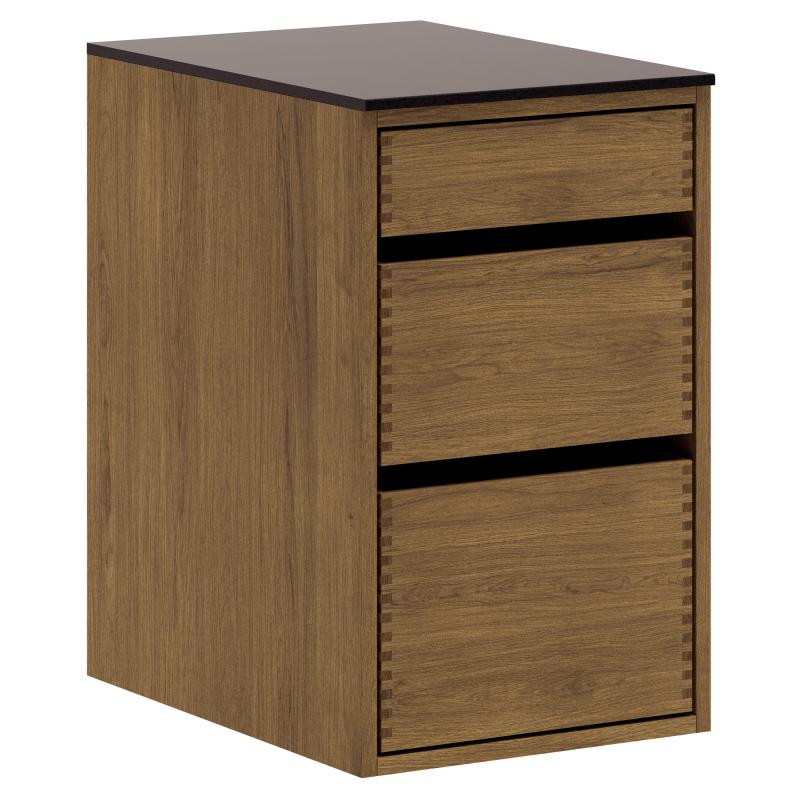 Mørkolieret Just Wood Original Underskab - 60 cm Dybde