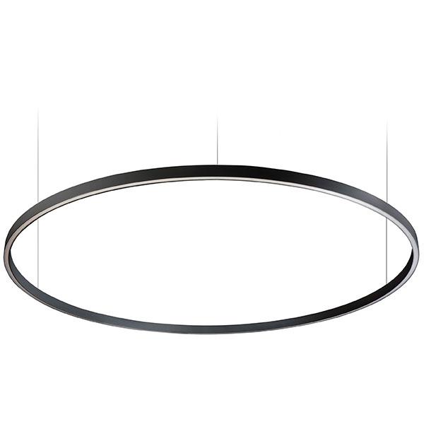 Ilti Luce Zirkol Pendel Sort Ø150 - Elegant Downlight