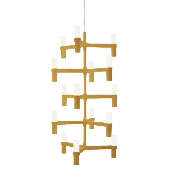 Nemo Crown Multi Pendel i Guld – Elegant Belysning