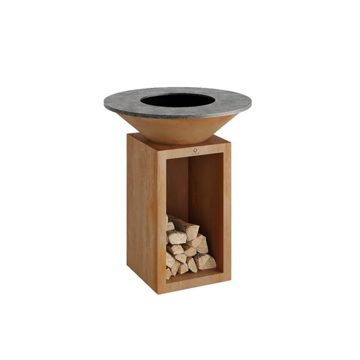 Ofyr Grill Classic Storage Corten - Udsalg på havegrill!