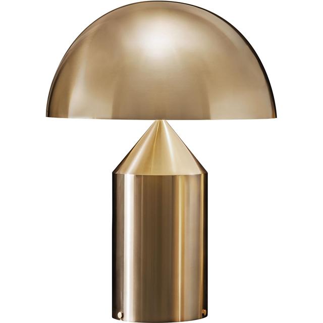 Oluce Atollo 233 Bordlampe i Guld - Elegant Design