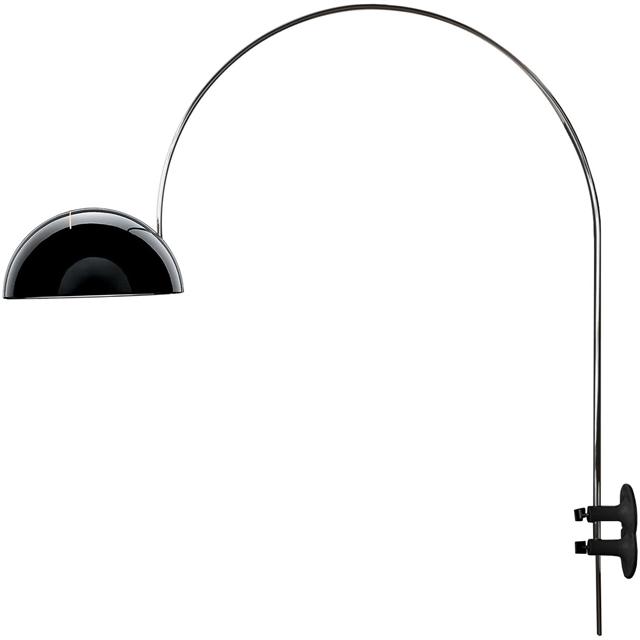 Oluce Coupé 1159r Væglampe i Sort - Klassisk Design