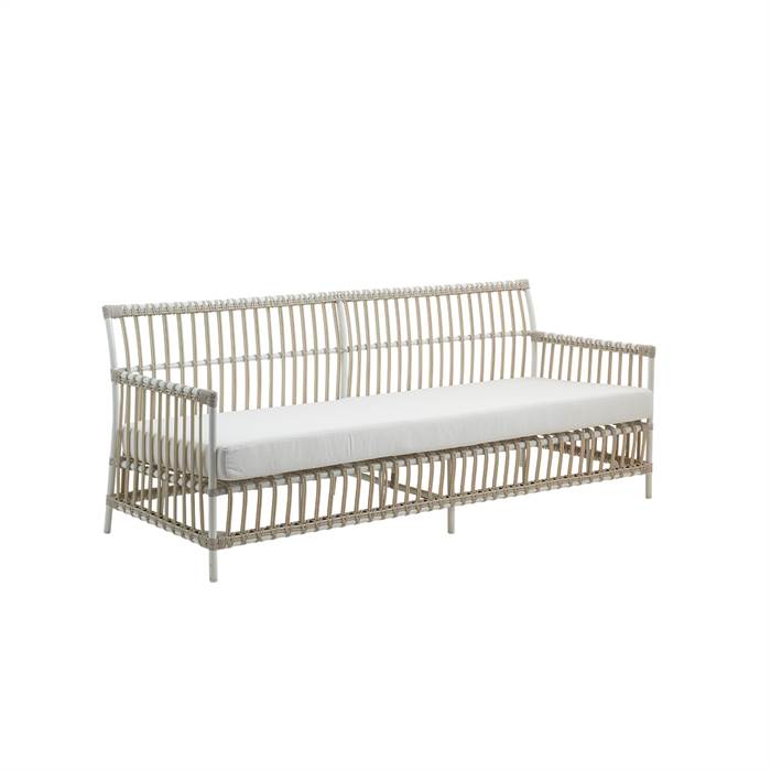 Sika Design Caroline 3-personers Sofa - Ude - Duvhvid