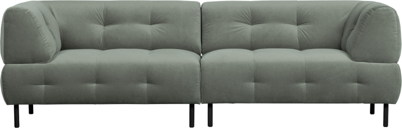 Lloyd 4-personers Sofa i Bleg Grøn – Elegant Design
