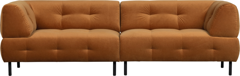 Lloyd 4-personers Sofa i Lysebrun - Elegant Design