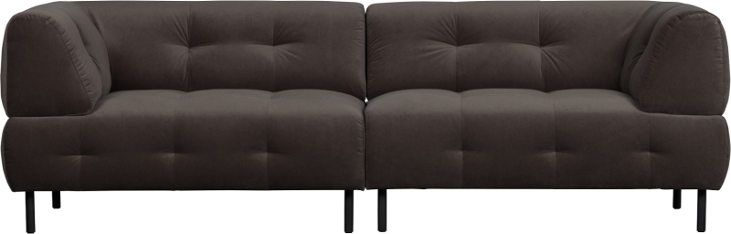 Lloyd 4-personers Sofa i Grå - Elegant og Stilfuld