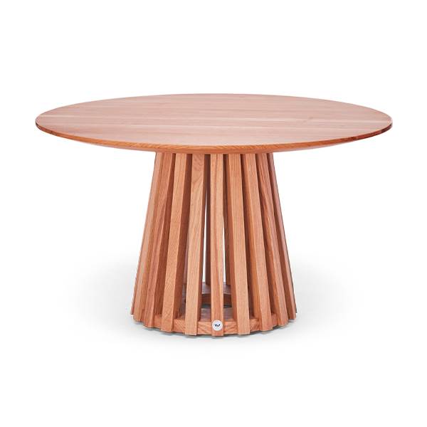 Elegant rundt sofabord i egetræ - Wood Zone Mini 12