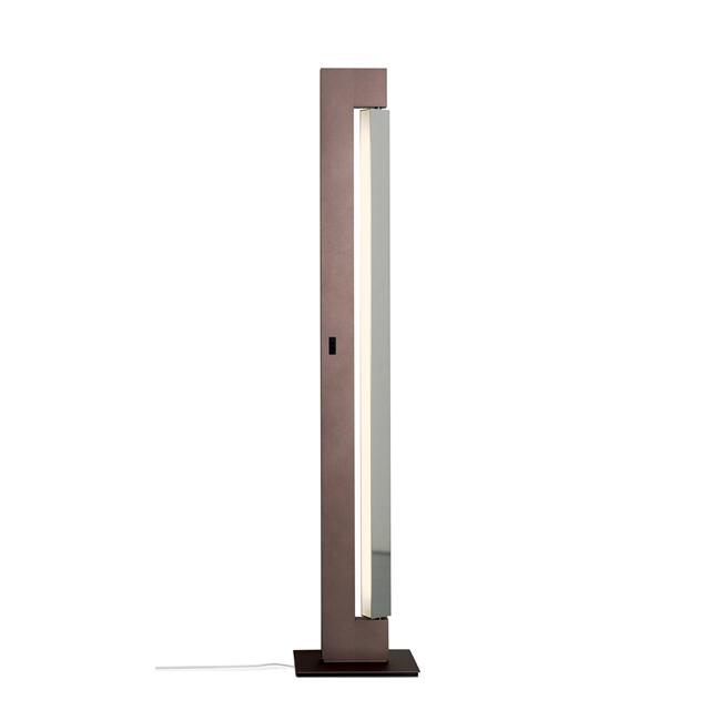 Nemo Ara Gulvlampe - Mokka, Poleret Aluminium