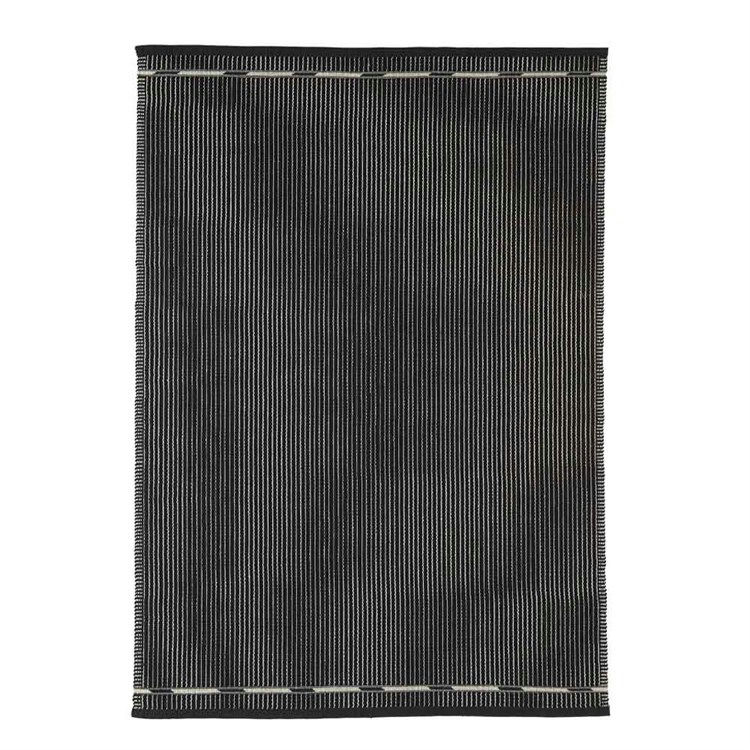 Nordisk Moderne Vibeke Klint Tæppe i Sort/Hvid 200x300 cm