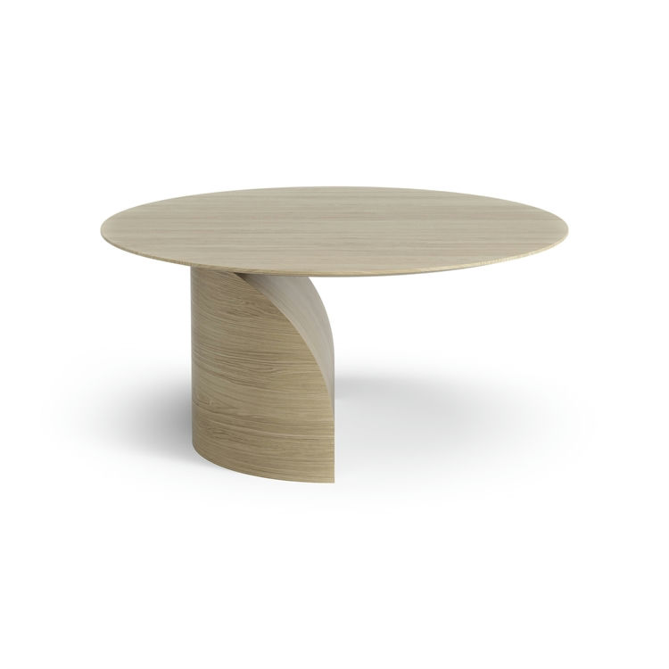 Swedese Savoa Sofabord - Naturlak - Ø84 cm - Tilbud!