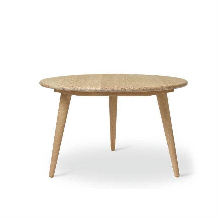 Carl Hansen & Søn CH008 Sofabord - Klassisk Design Ø78 cm