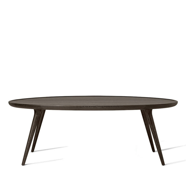 Mater Accent Oval Sofabord i Gråbejdset Eg
