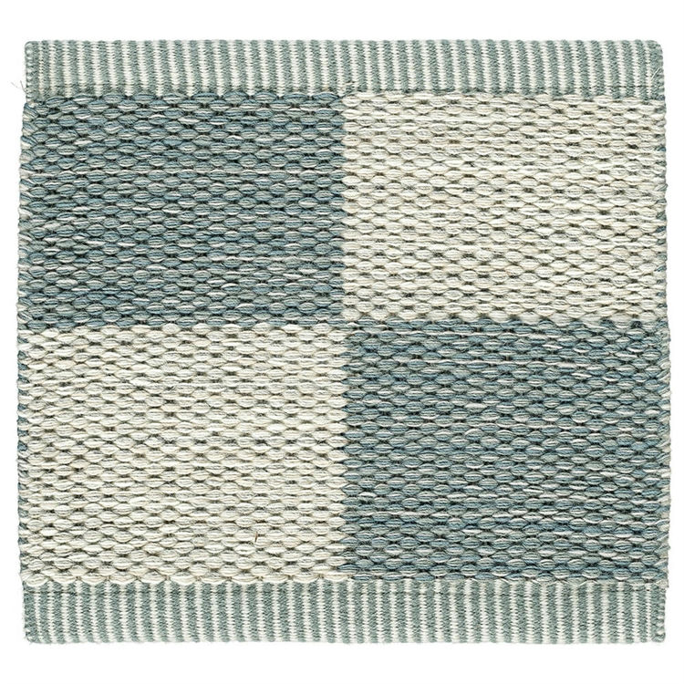 Kasthall Checkerboard Icon Tæppe - Polarized Blue 165x240