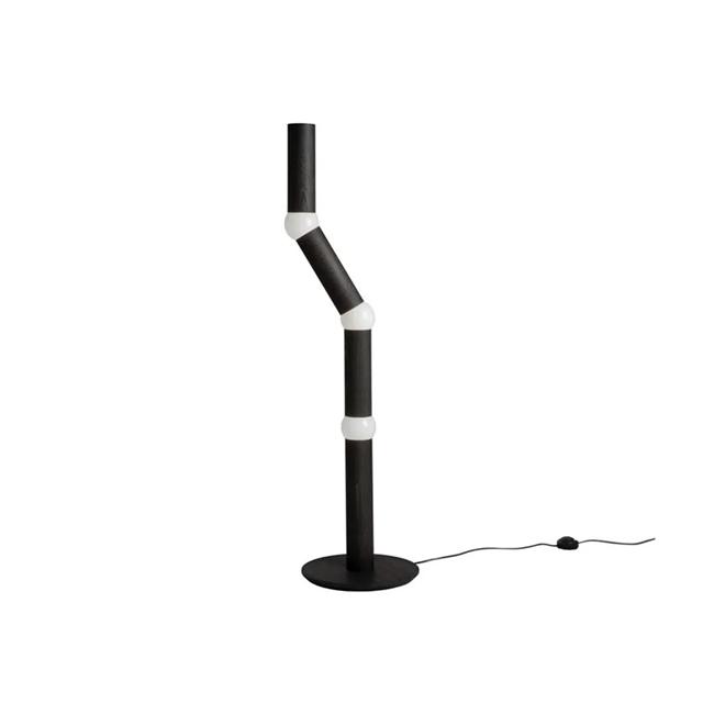Oblure Lightbone Gulvlampe i Sort - Interaktiv Belysning