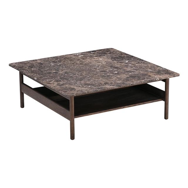 Wendelbo Collect Sofabord 95x95 i Emperador Marmor