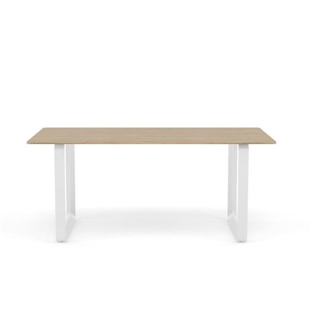 Muuto 70 70 Spisebord i Egetræ - Hvid Elegance