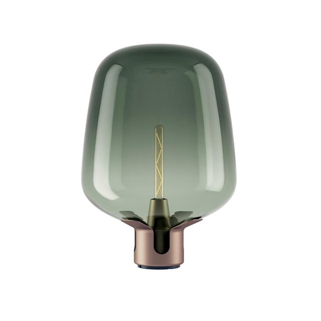 Lodes Flar Bordlampe Stor - Terra Turkis Stilfuld Belysning