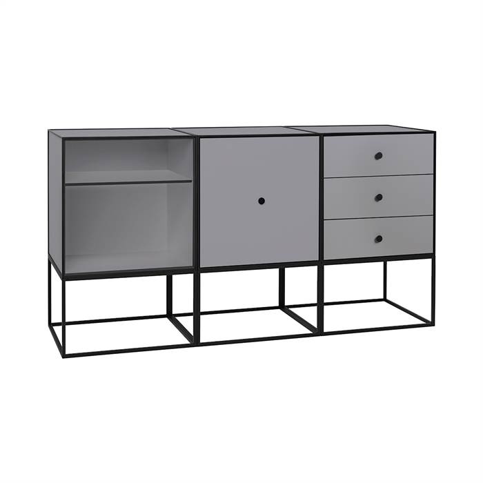 Audo Copenhagen Frame 49 Sideboard Trio med Base