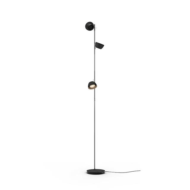Baltensweiler Irio Gulvlampe i Sort - Minimalistisk Design